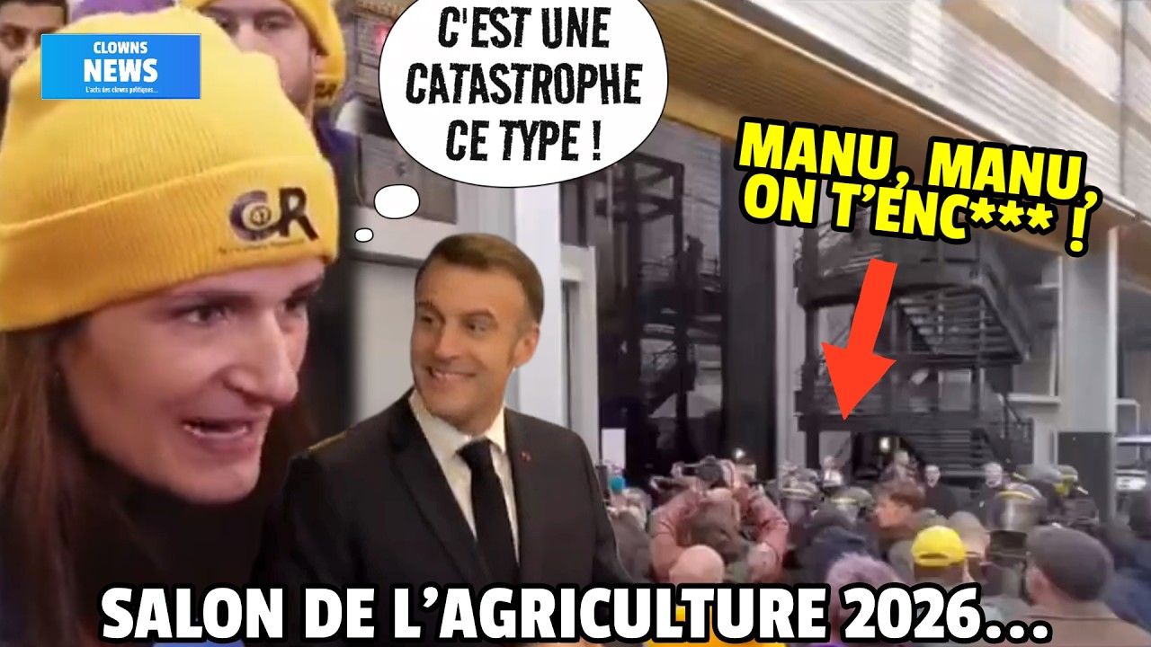 Salon de l'agriculture 2026 : Accueil GLACIAL pour Macron !