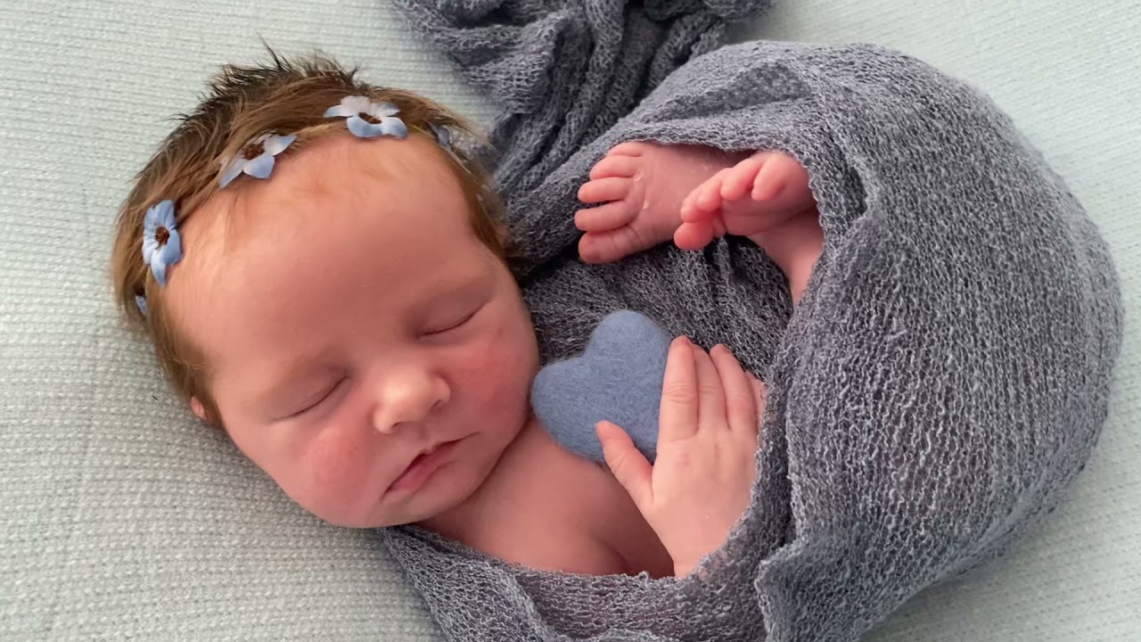 Newborn Baby Posing