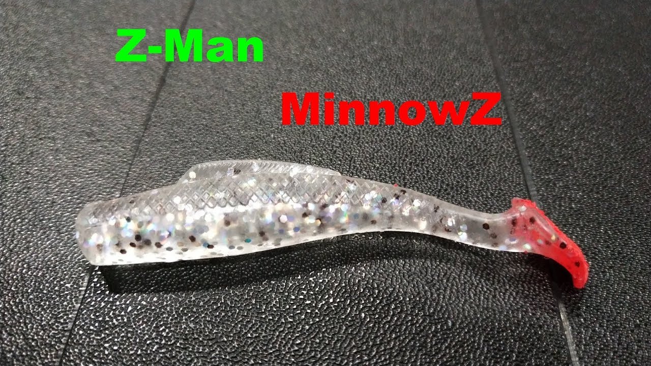 Видеообзор качественного виброхвоста Z-Man MinnowZ по заказу Fmagazin