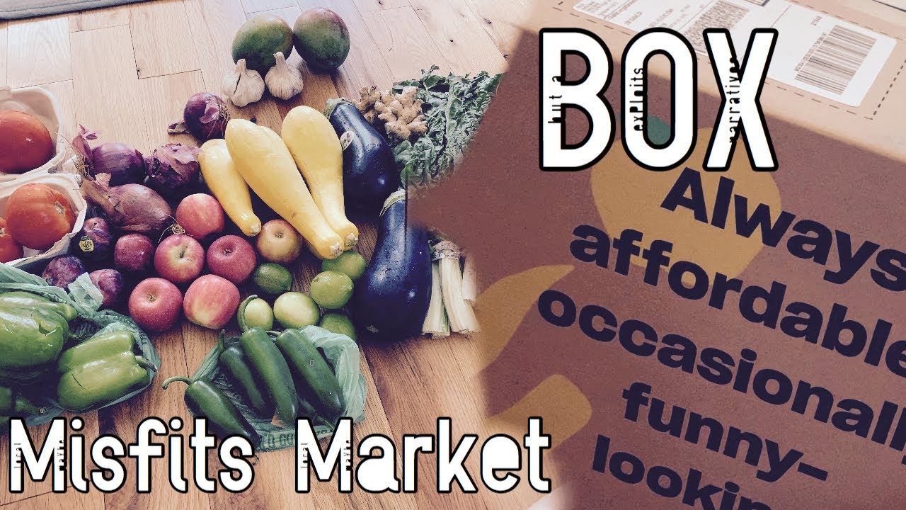 Misfits market box | misfits box | organic produce | fruits and vegetables delivered box.