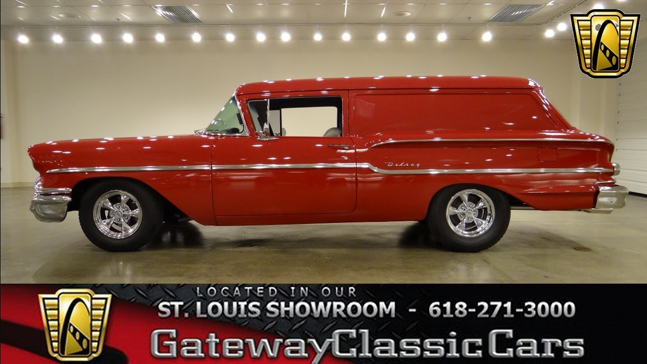1958 Chevrolet Sedan Delivery - Gateway Classic Cars St. Louis - #6217