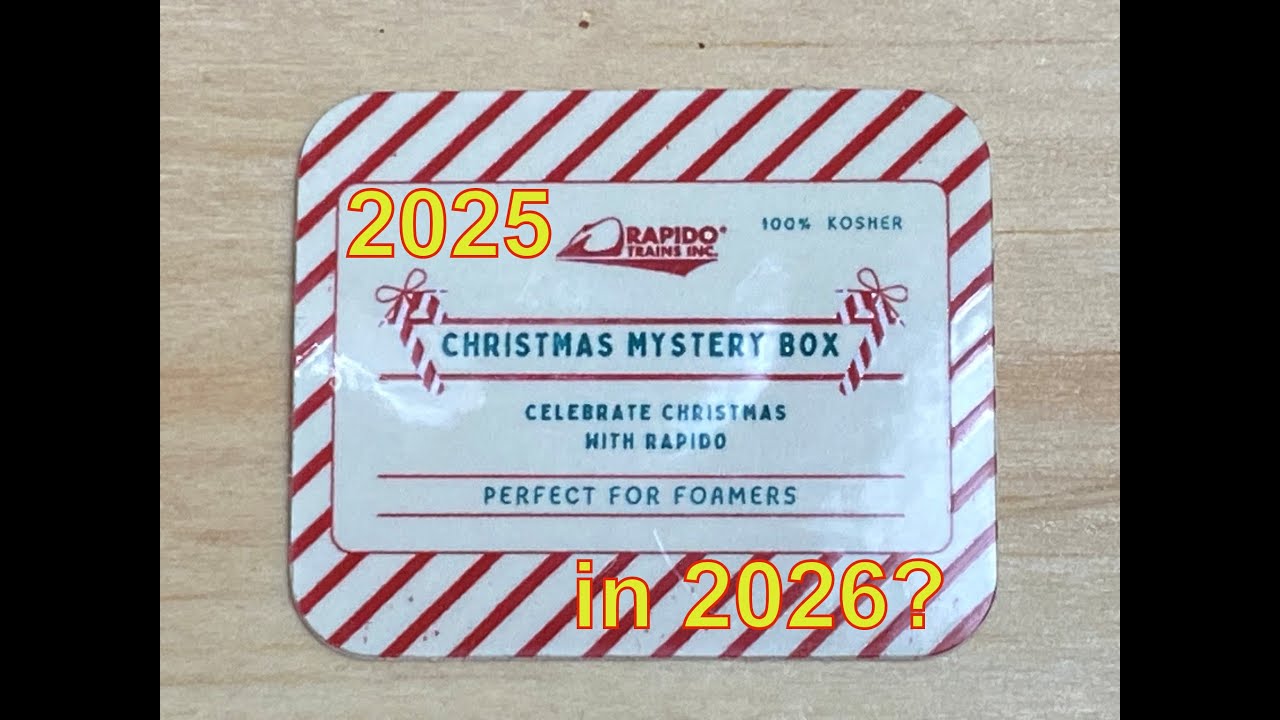 Rapido Mystery box 2025 unboxing in 2026 - @rapidotrains