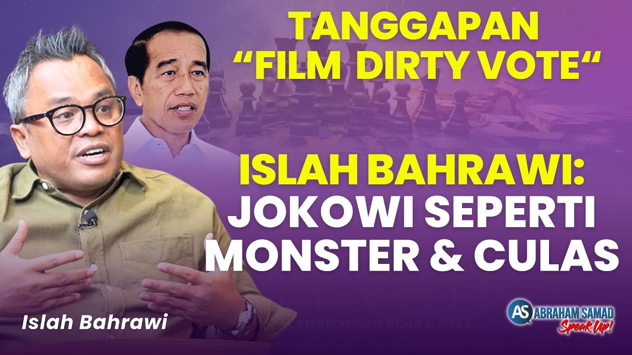 Islah Bahrawi: Jokowi Seperti Monster & Culas. Bayang-Bayang Pilpres Curang | #SPEAKUP