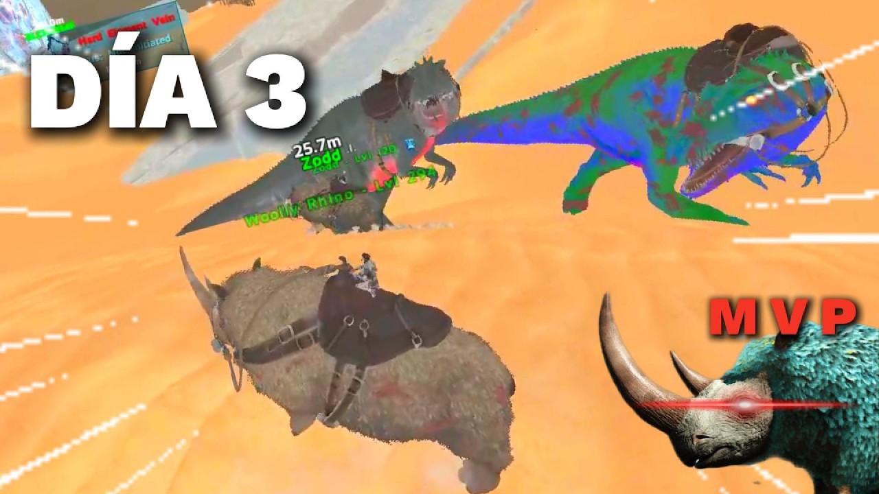 Alphas No Seremos Pero.. &iexcl;SEGUIMOS VIVOS! (D&Iacute;A 3) - Ark Mesa 3 Man