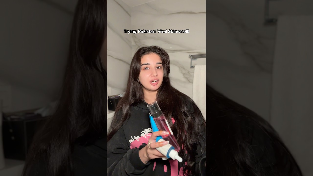 Trying Pakistani viral Skincare ​⁠@nirvanabotanics #skincare #pakistani