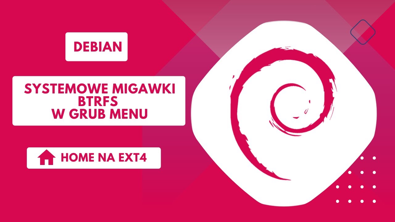 Debian (migawki btrfs z poziomu grub menu), oraz miksowanie Btrfs z ext4