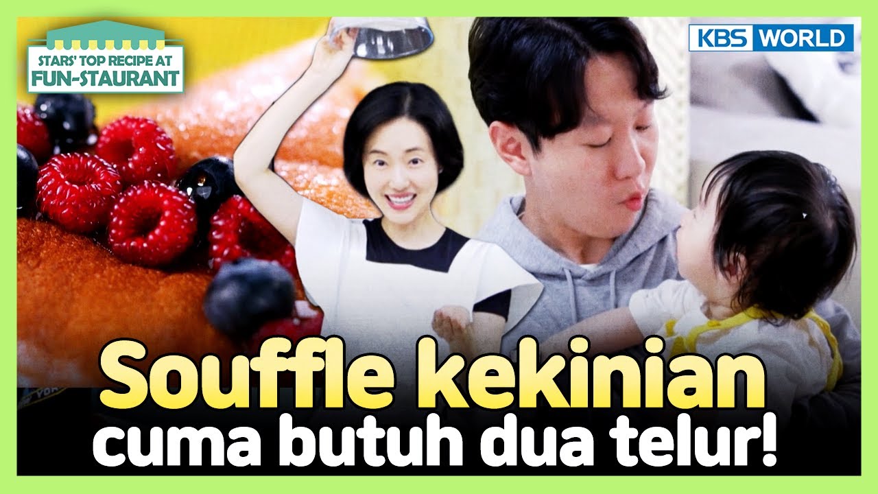 [IND/ENG] Junghyun buat souffle kekinian cuma dengan 2 telur!! | Fun-Staurant | KBS WORLD 231016