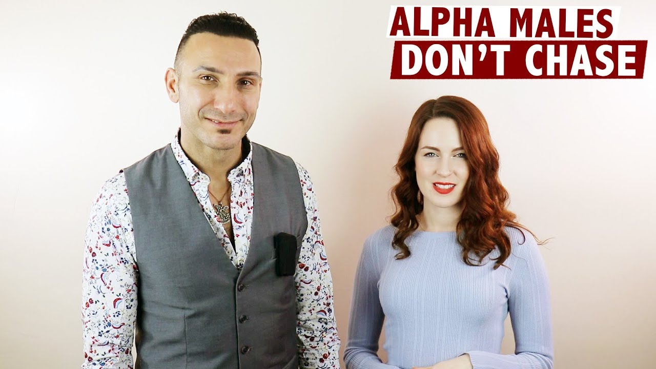 Alpha males don’t chase