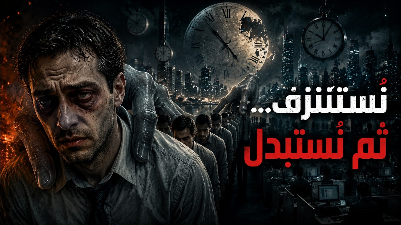 أزمة النوم العالمية: نُستنزف ثم نُستبدل | كيف دمّر الإرهاق العمل والعلاقات؟ 😴🧠
