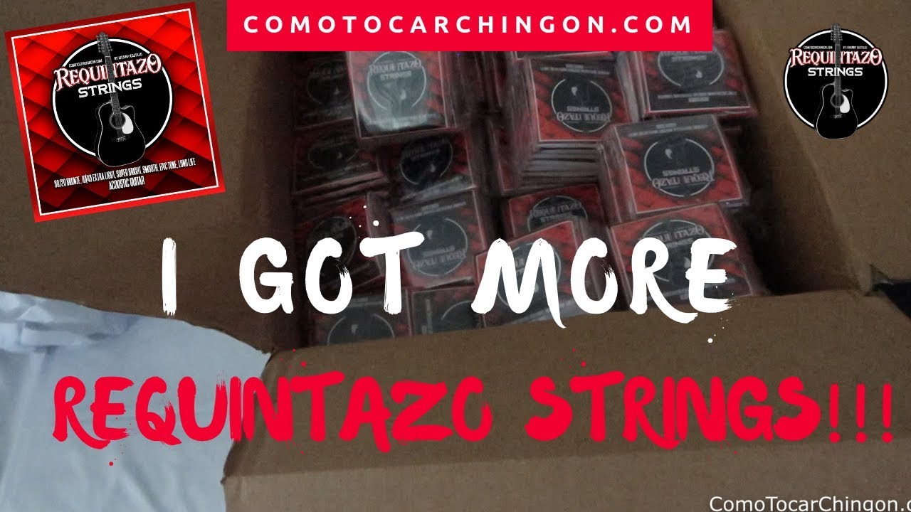 I GOT MORE REQUINTAZO STRINGS!!!