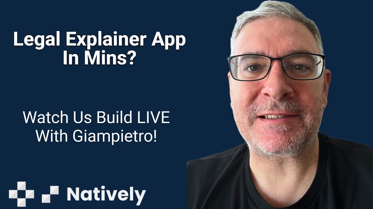 Build an AI Legal Explainer App | Natively.dev + Google Gemini + Supabase | Build in Public (Ep. 5)