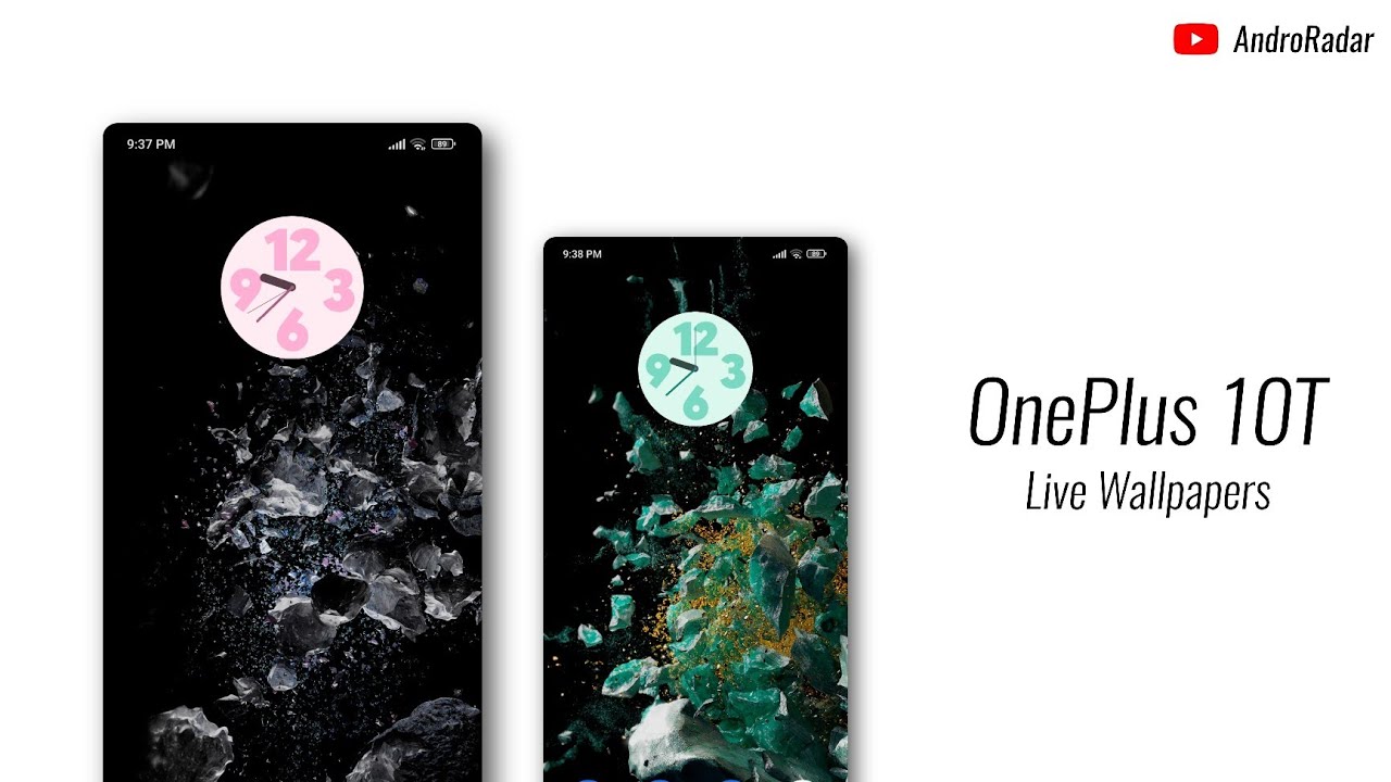 OnePlus 10T Live Wallpapers &bull; @AndroRadarShorts