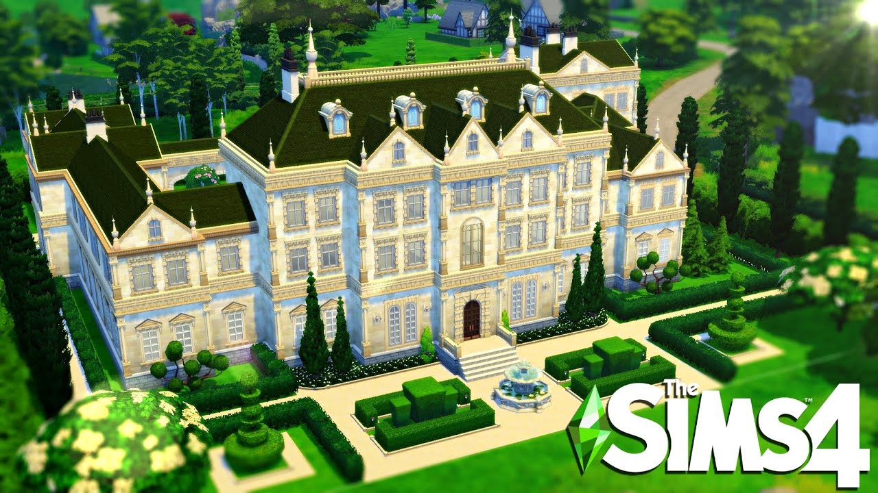 Château Dresden || castle || The Sims 4  Speed Build - NO CC