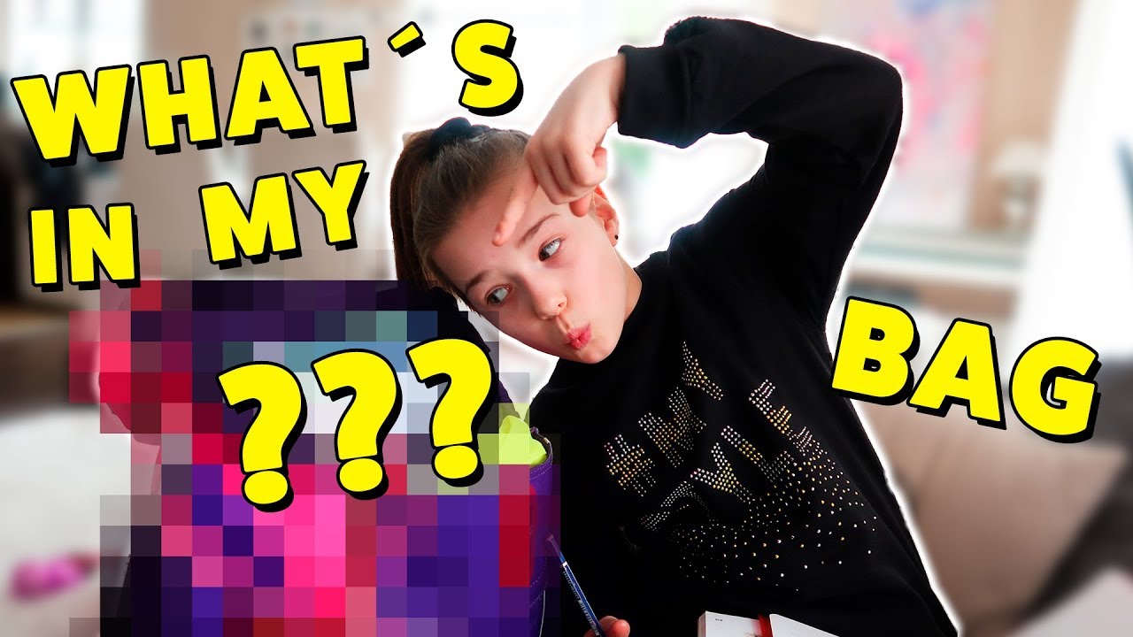 LULU PACKT AUS 🎒What´s in MY SCHOOLBAG? 🤩Lulu & Leon