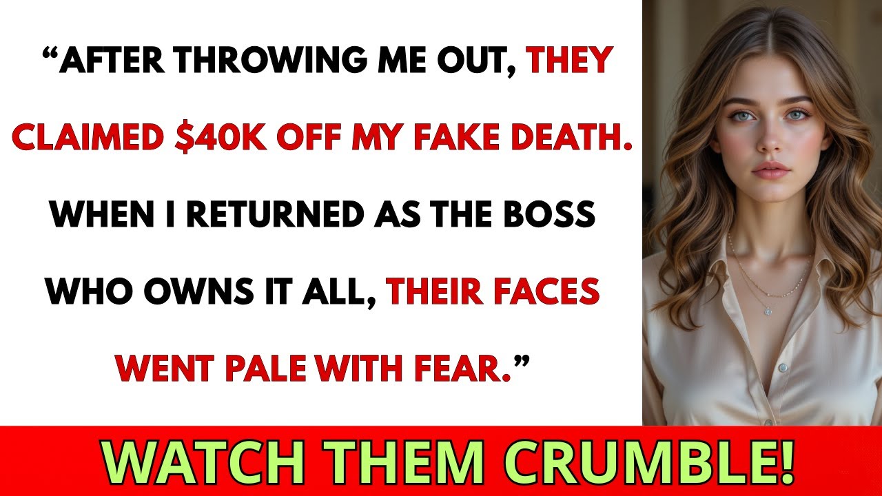 Family Faked My Death for $40K, My Return at Reunion Shocked All!