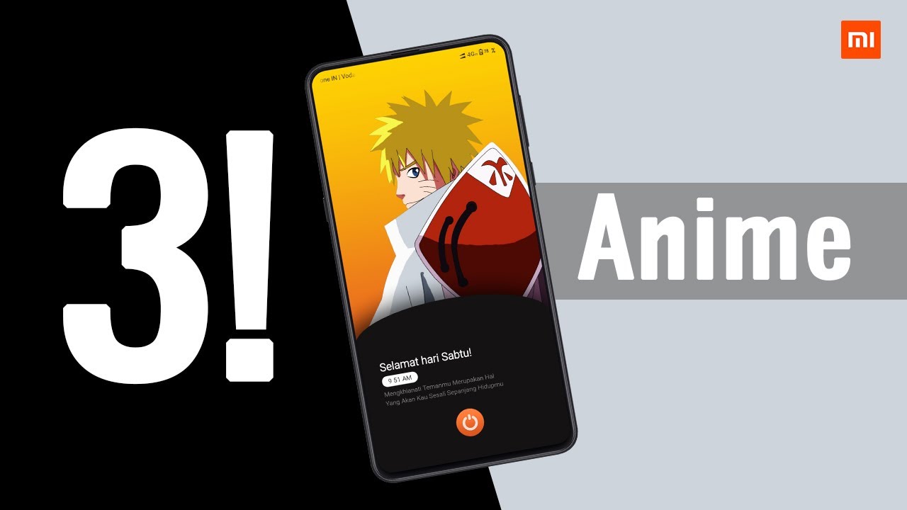 Miui 11 - Top 3 Anime (✿◠‿◠) Miui Themes For All Mi Phones 😍