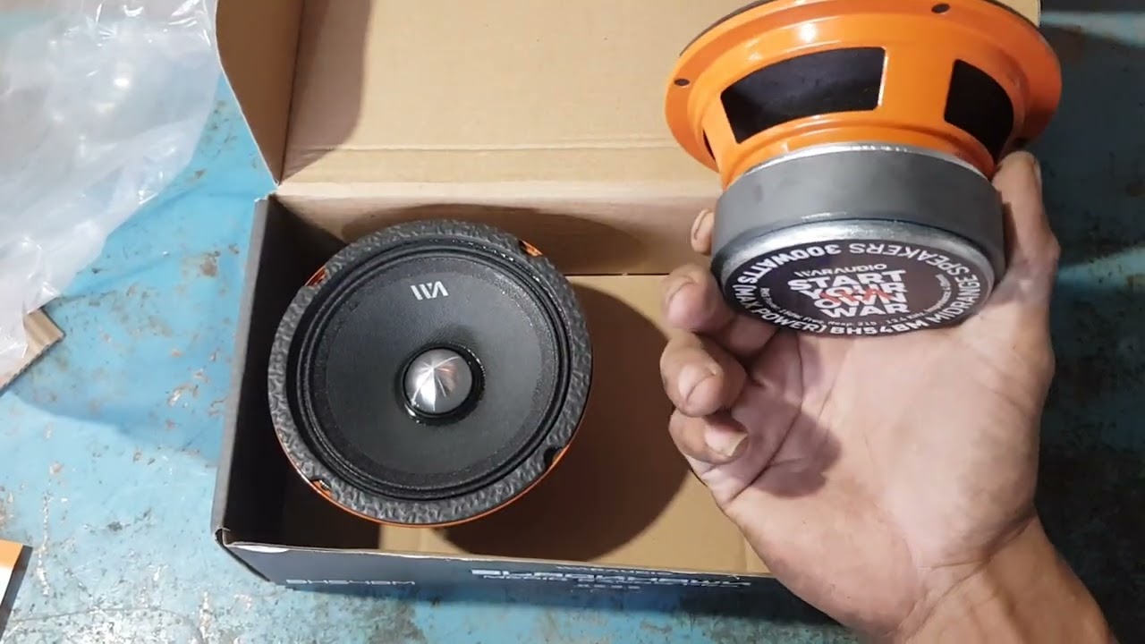 Medios rango war audio BH54BM de 5.25 p