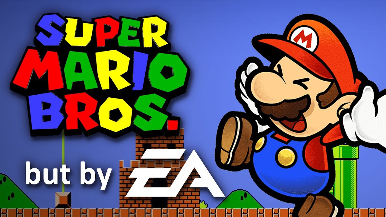 Если бы EA сделала ремейк Super Mario...
