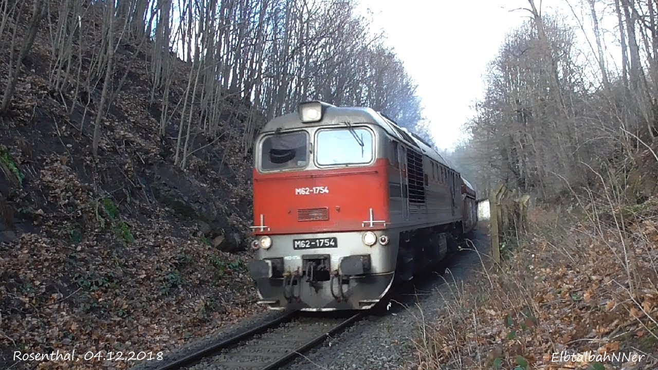 Rosenthal(Zittau) mit Taigatrommel M62 1754, SM31, SM42, ST44, ODEG VT 642 [2018]