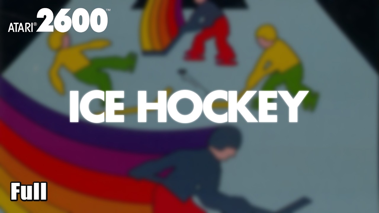 Let's Play Ice Hockey | Full | Atari 2600 - NR