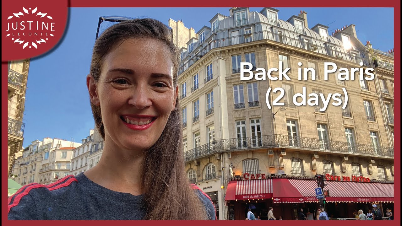 2 days in Paris at the fabric fair! ǀ Justine Leconte VLOG