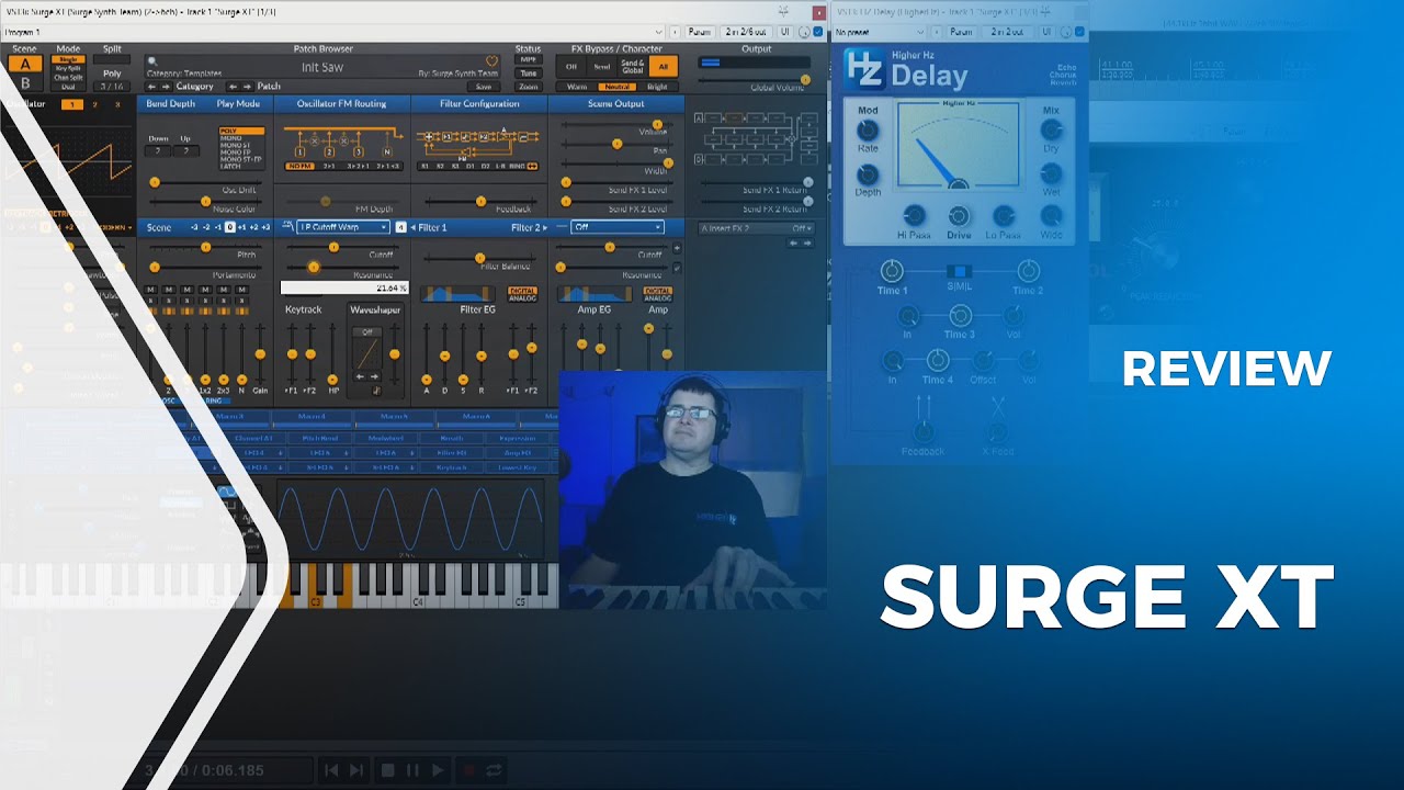 Обзор Surge XT &mdash; Synth Primer [бесплатный гибридный синтезатор с открытым исходным кодом]