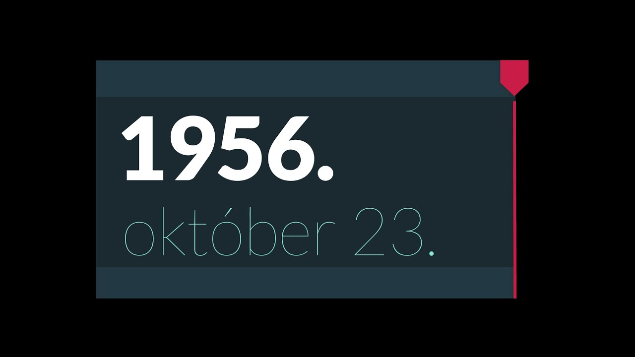 Október 23. -  Ünnepi megemlékezés Komlóstetőn