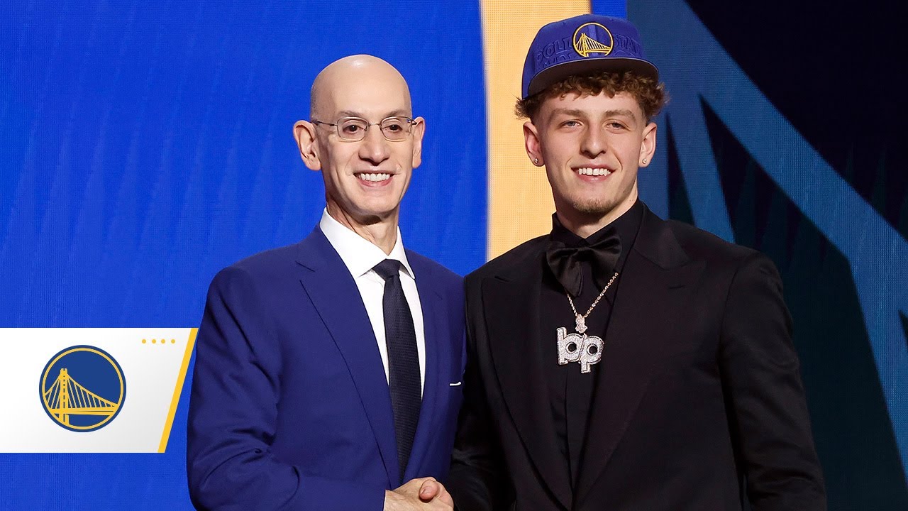 Brandin Podziemski Drafted to the Golden State Warriors!