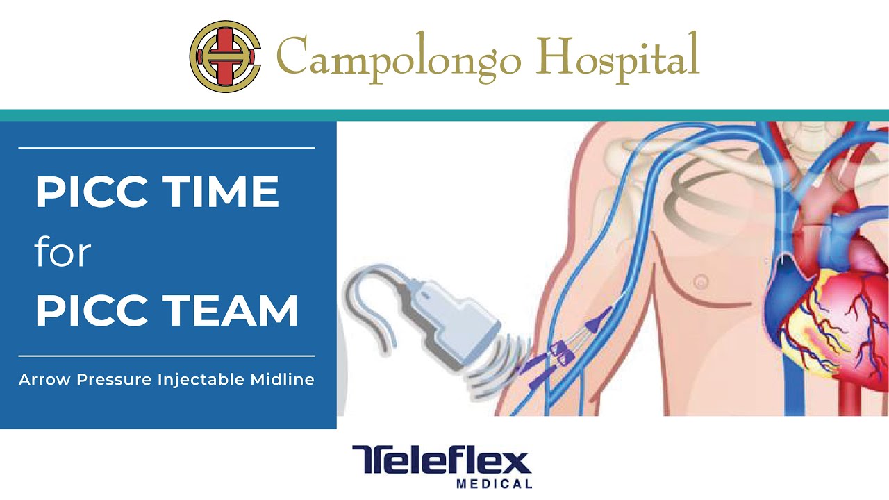 Convegno Arrow Pressure Injectable Midline - dispositivi venosi per terapie di lunga durata