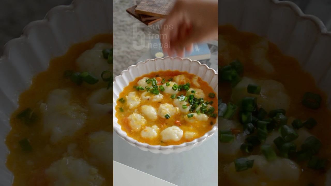 Big potatoes smol potatoes #recipe #nepal #nepalicuisine #sherpa #cooking #soup #fall #autumn