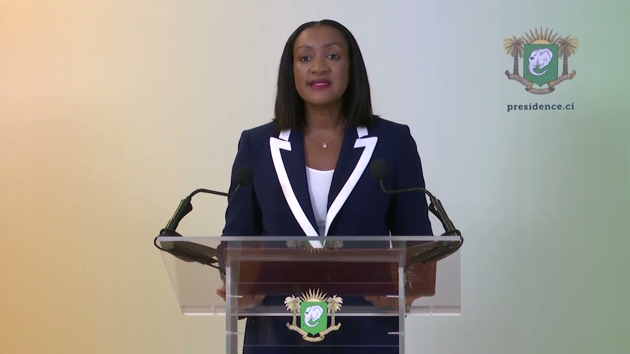 Communiqué de la Présidence relatif à la nomination de Cissé Ibrahim Bacongo au District d'Abidjan