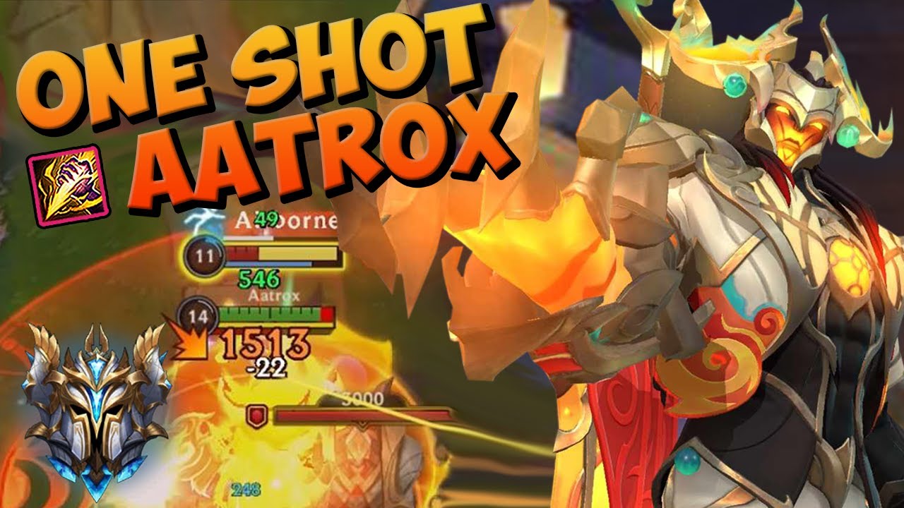 WILD RIFT JUNGLE AATROX -  POPPING OFF WITH PURE DAMAGE