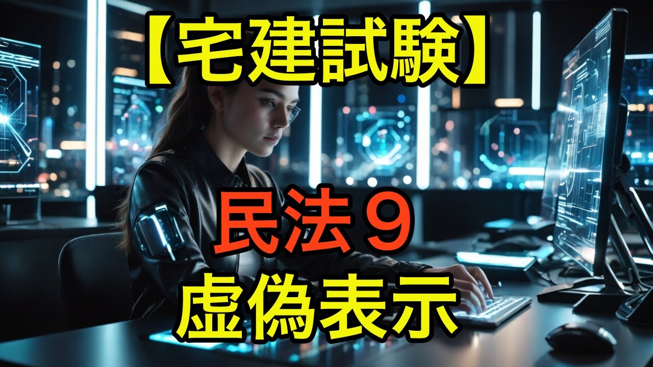 【宅建試験】民法９「虚偽表示」