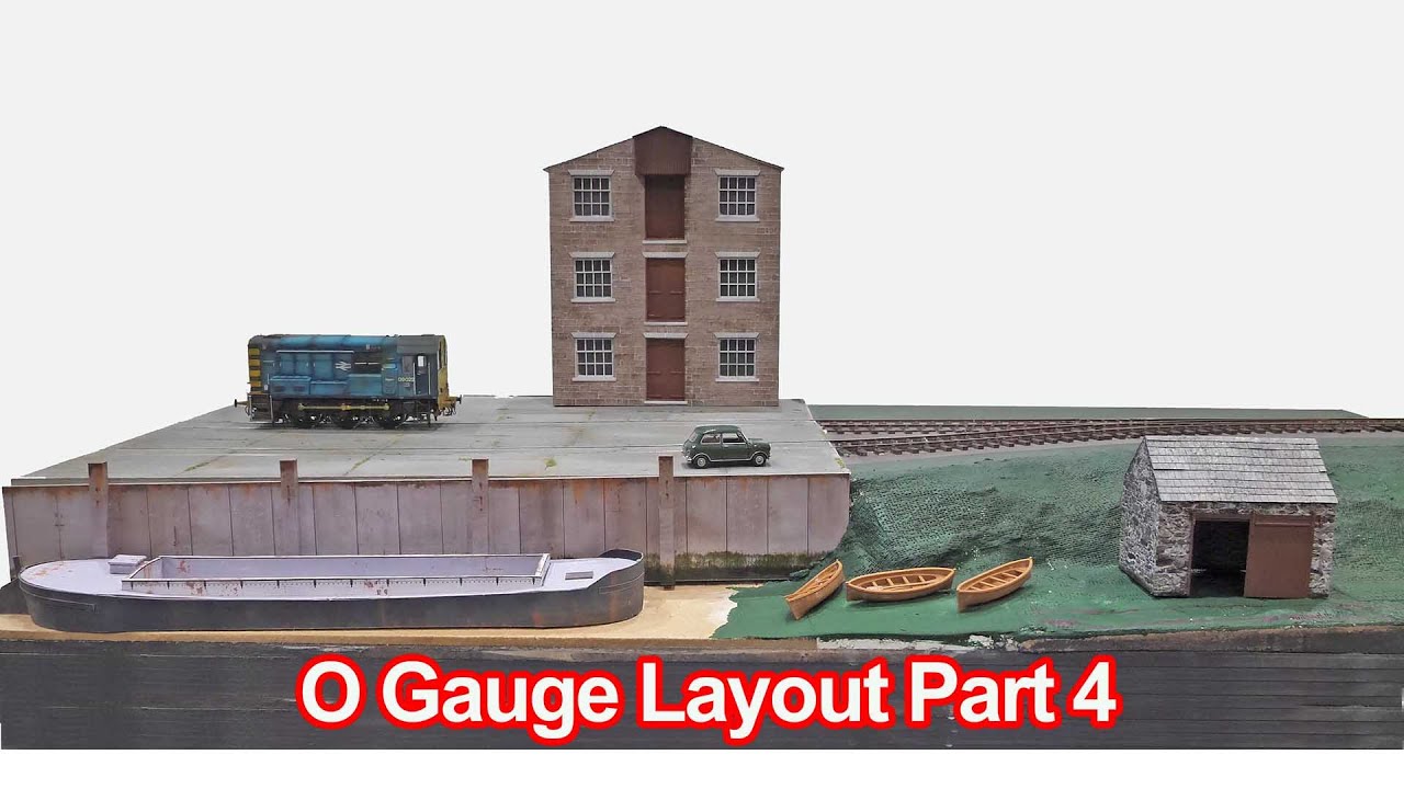 O gauge Micro layout Part 4 , Hard stamding ,