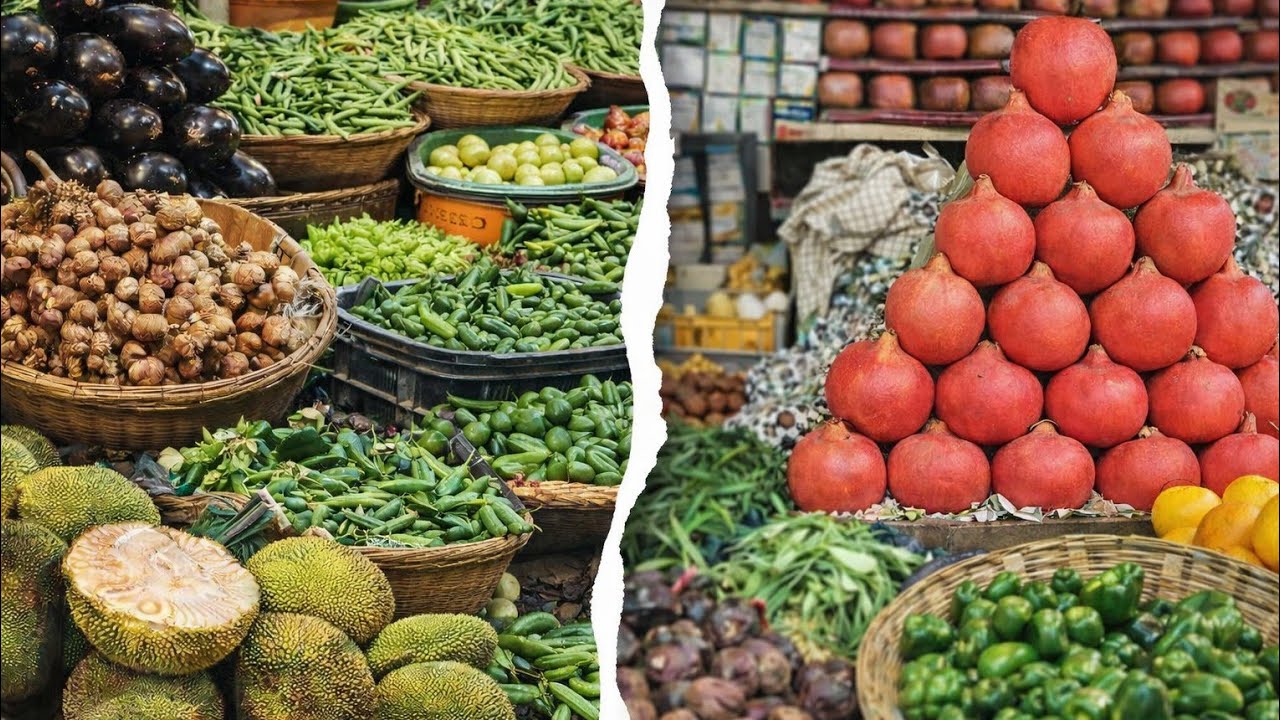 আজ মুম্বাইতে সবজির দাম কত? 🥦🍅 চলো লাইভ বাজার ঘুরে দেখি সবাই মিলে  ,,