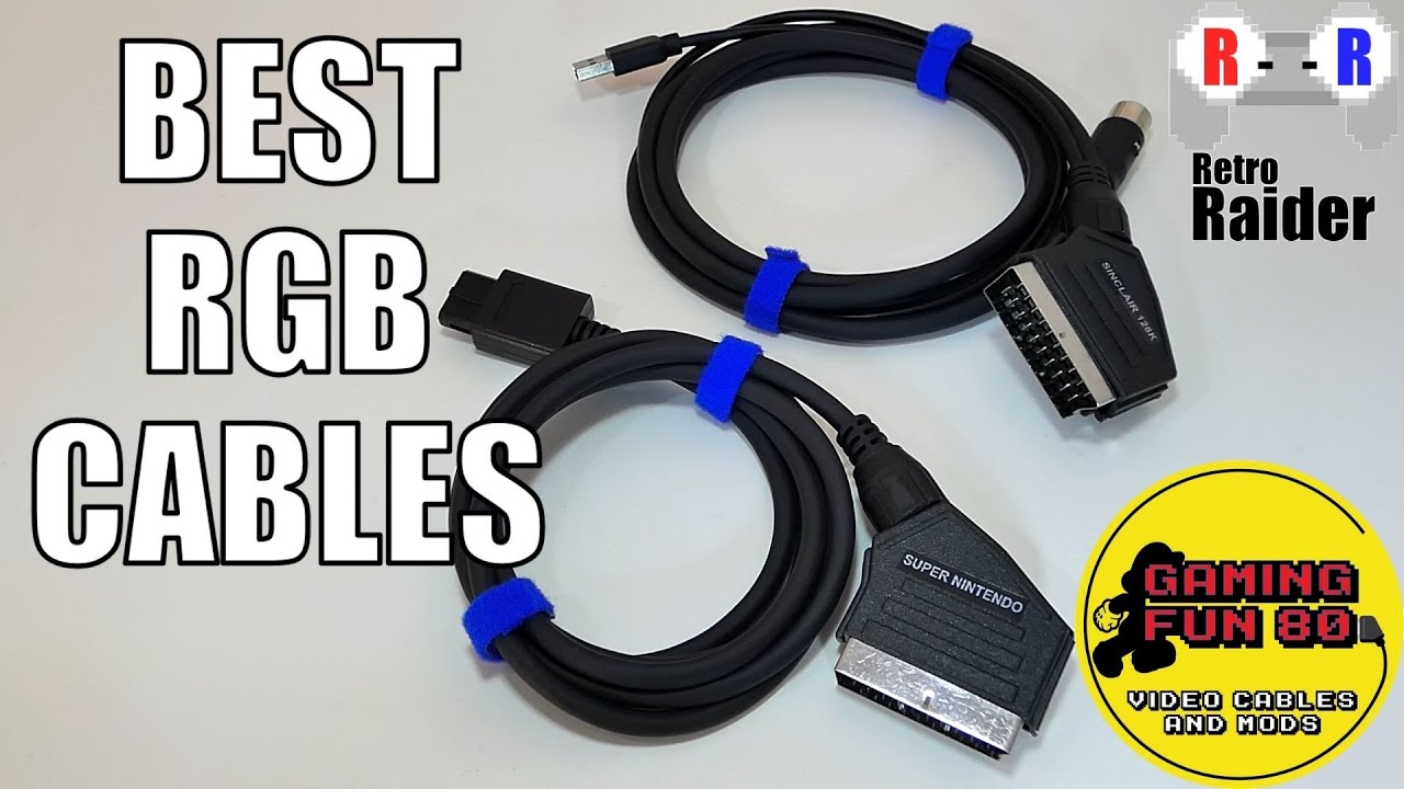 Best Quality RGB Cables for Retro Consoles / Gaming Fun 80 - Retro Raider