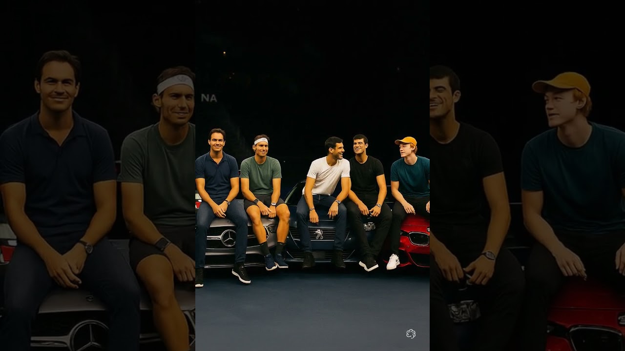 Tennis stars and their car endorsements? Do you know which brand each one is under contract with?