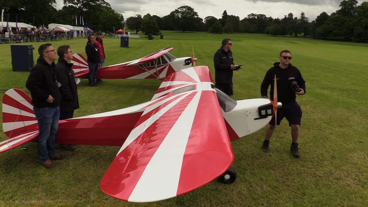 Az Aerosports: Bill Hempel 60% Clipped Wing Cub | Large RC Plane Aerobatics | Weston Park 2019
