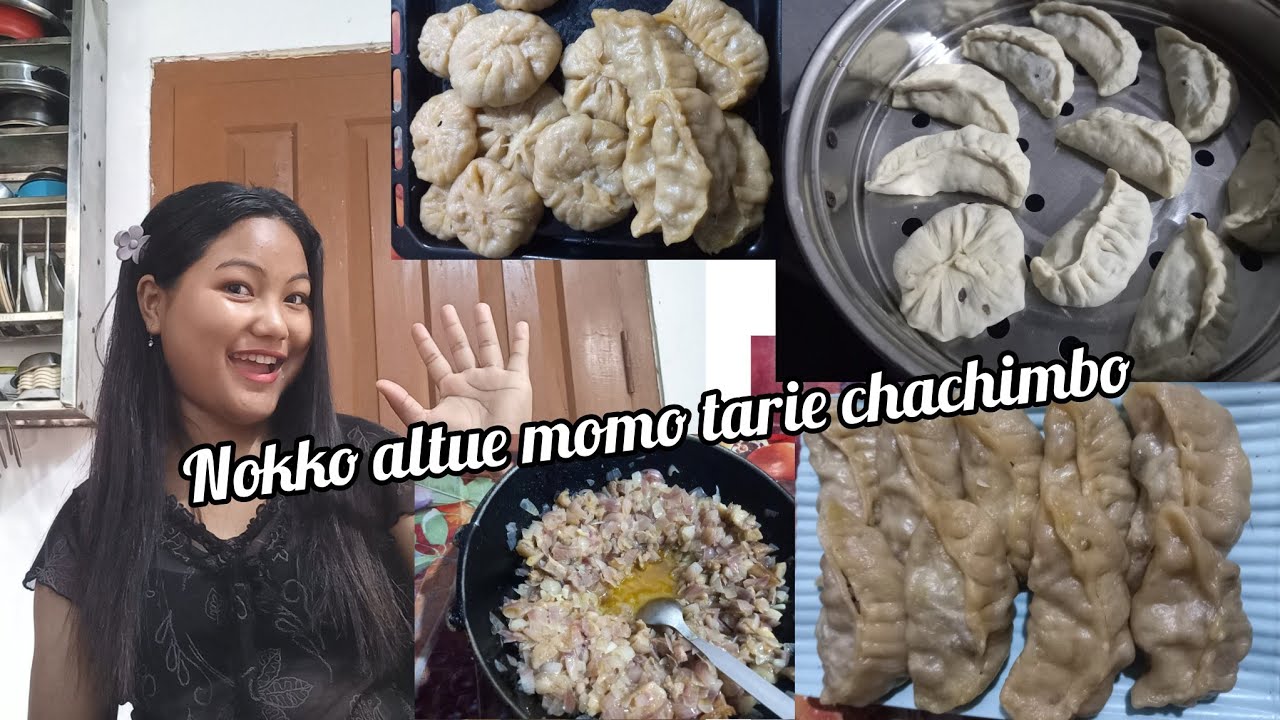 Momo ko Nokko Nengrae mai dake tarigen ||Pork Momo Recipe 