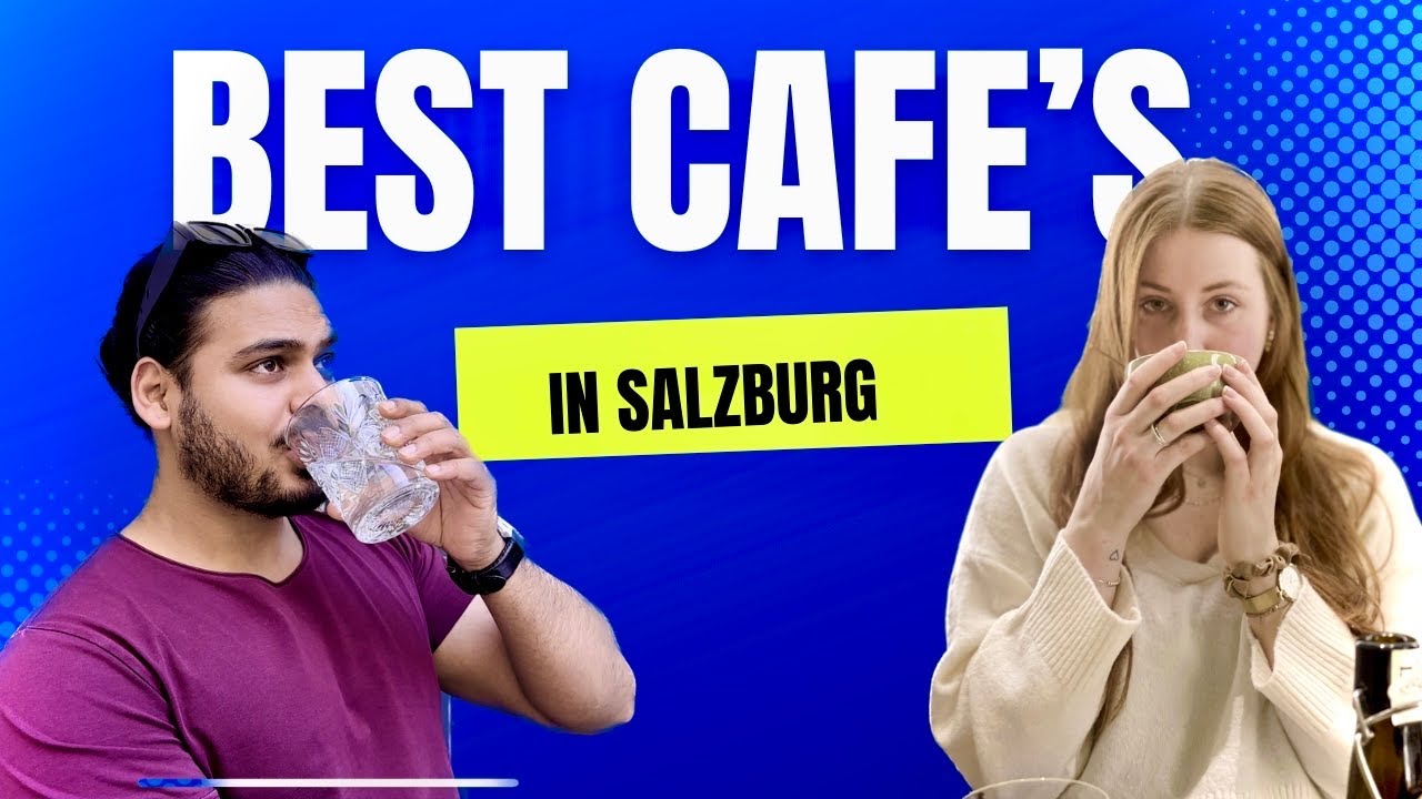 Visiting Best Cafe's in Salzburg City // Short Salzburg City Tour