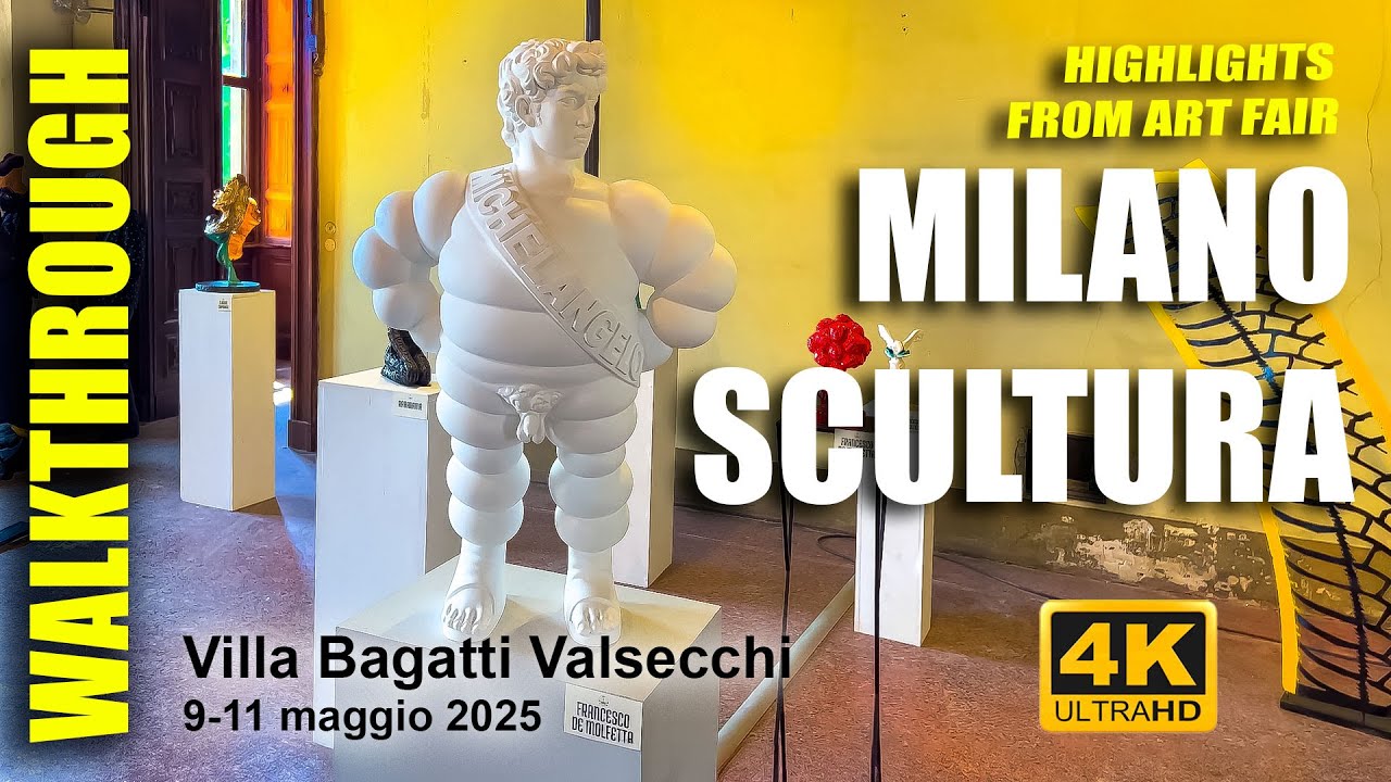 Milano Scultura Art Fair 2025 - Art Tour  a cura di BIANCOSCURO - Walkthrough & Highlights - 4K