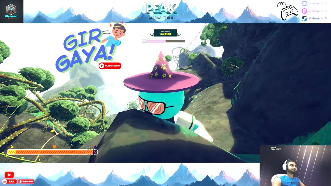 Peak Live Gameplay | Aao Chadte Hai!