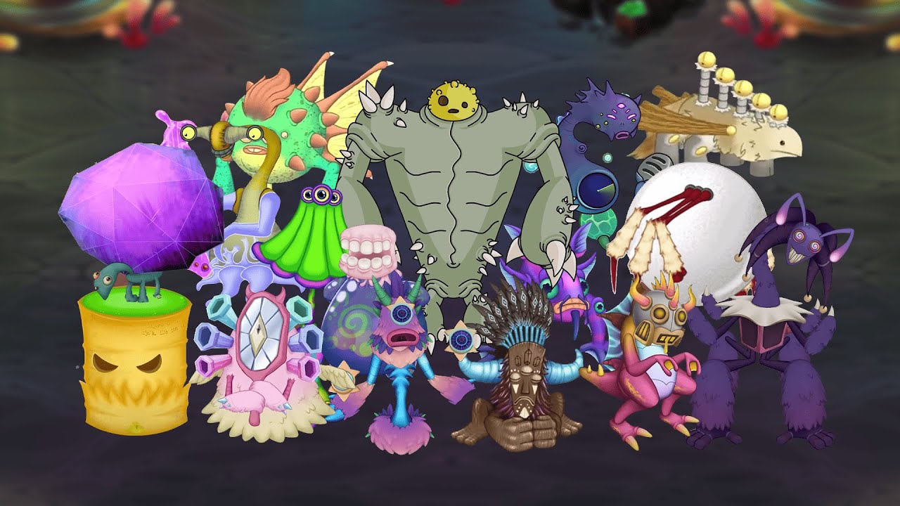 ALL Monsters Ethereal Workshop Fanmade | My Singing Monsters