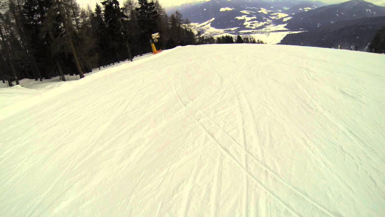 Kronplatz Ski-Abfahrt Olang