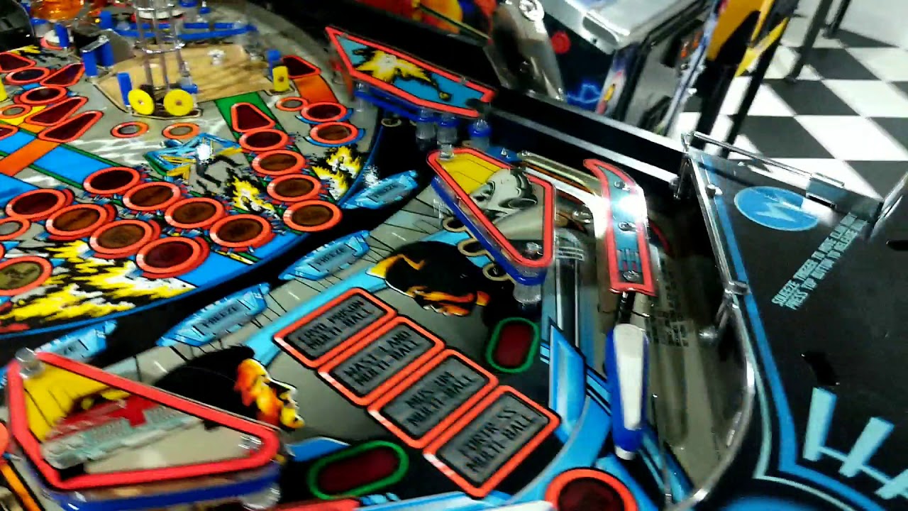 Williams Demolition Man Pinball Rebuilt Overview