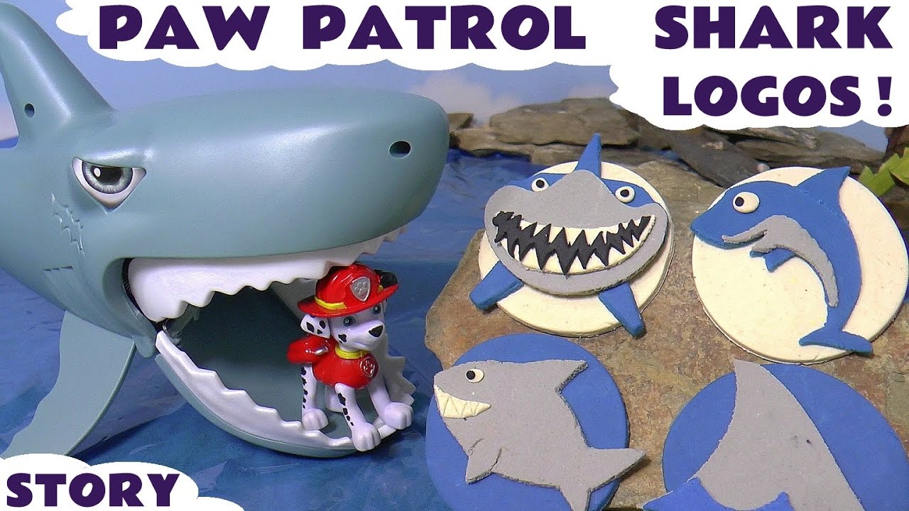 Paw Patrol Stop Motion Shark Story