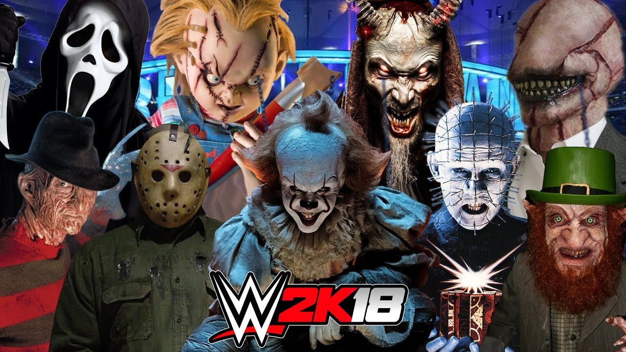 THE SCARIEST HORROR MOVIE | Royal Rumble WWE 2K18