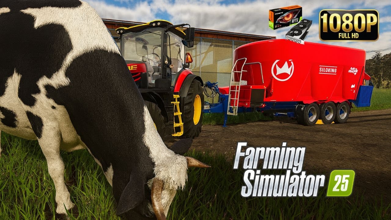 - “¡Así se alimentan las vacas y cerdos en FS25! 🚜💥 Tecnología y Realismo Total”