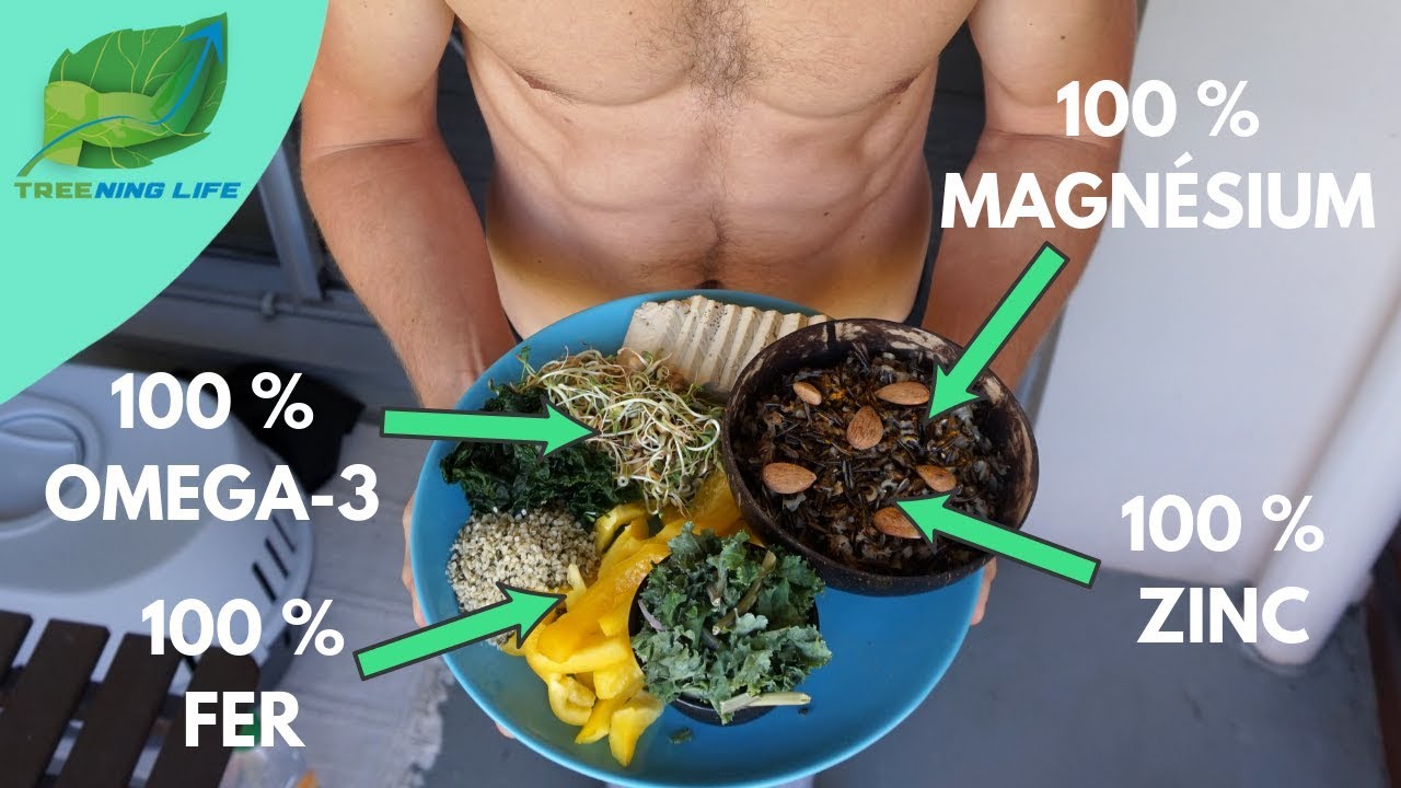🌱 L'ASSIETTE PARFAITE DU SPORTIF VEGAN