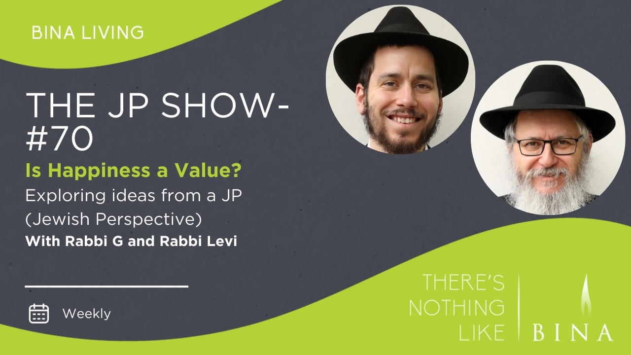Is Happiness a Value? - JP Show #70